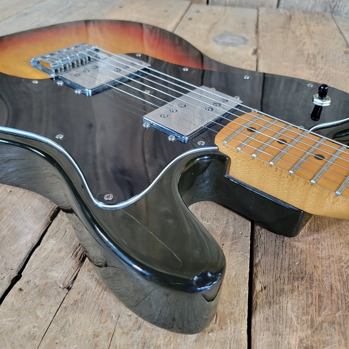 Fender 1977-78 Telecaster Deluxe Sunburst Seth Lover WRH | Mahar's