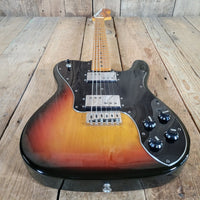 Fender 1977 - 78 Telecaster Deluxe Sunburst W/ Original Case, Excellent - Mahar's Vintage Guitars