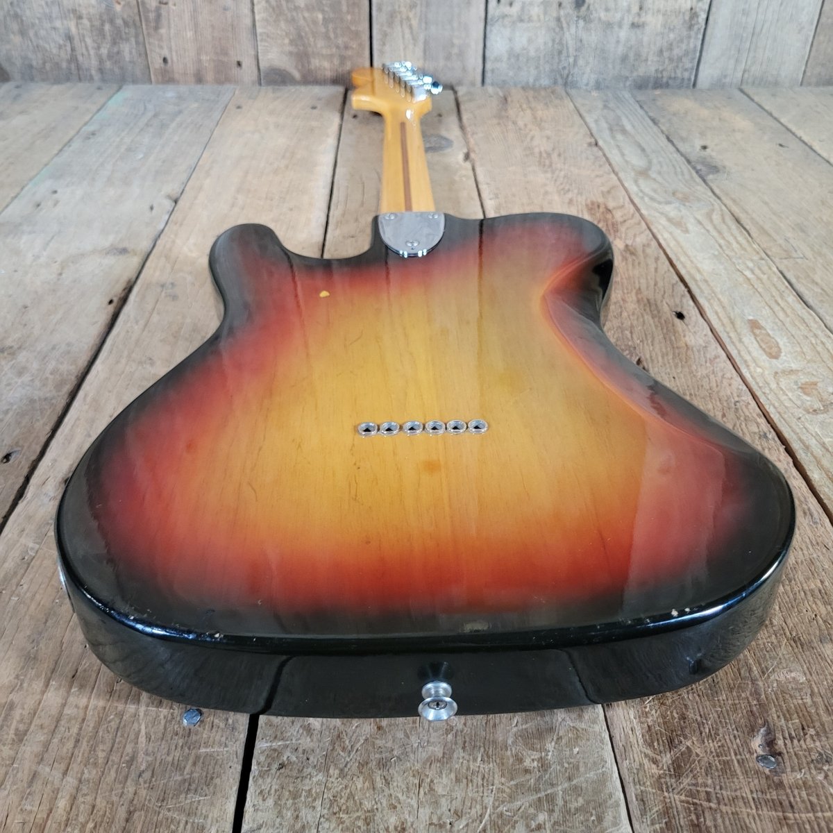 Fender 1977 - 78 Telecaster Deluxe Sunburst W/ Original Case, Excellent - Mahar's Vintage Guitars