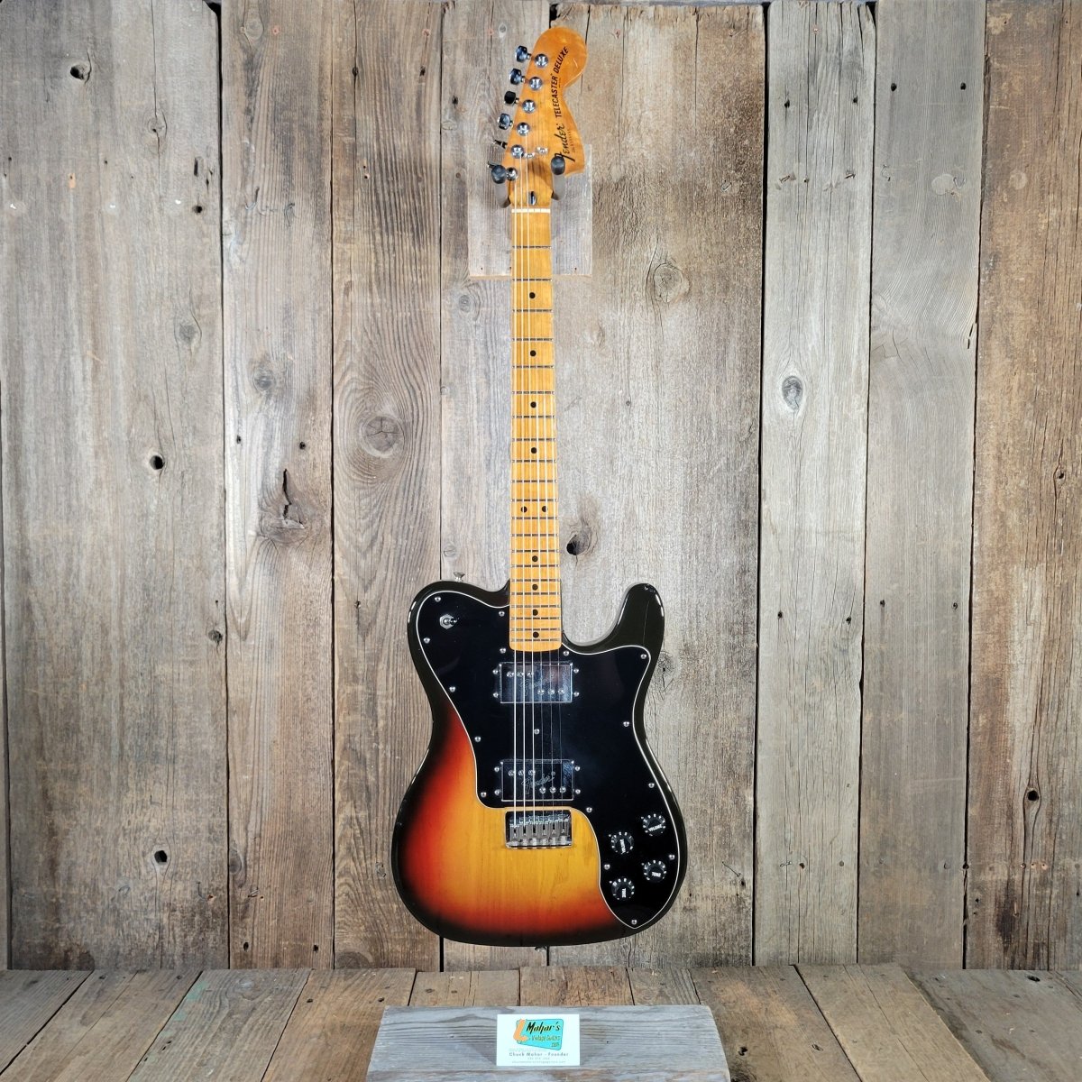 Fender 1977-78 Telecaster Deluxe Sunburst Seth Lover WRH | Mahar's