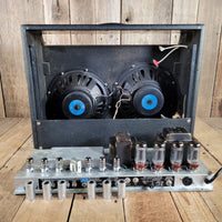 Fender 1977 Twin Reverb Silverface Master Volume Model, Excellent - Mahar's Vintage Guitars