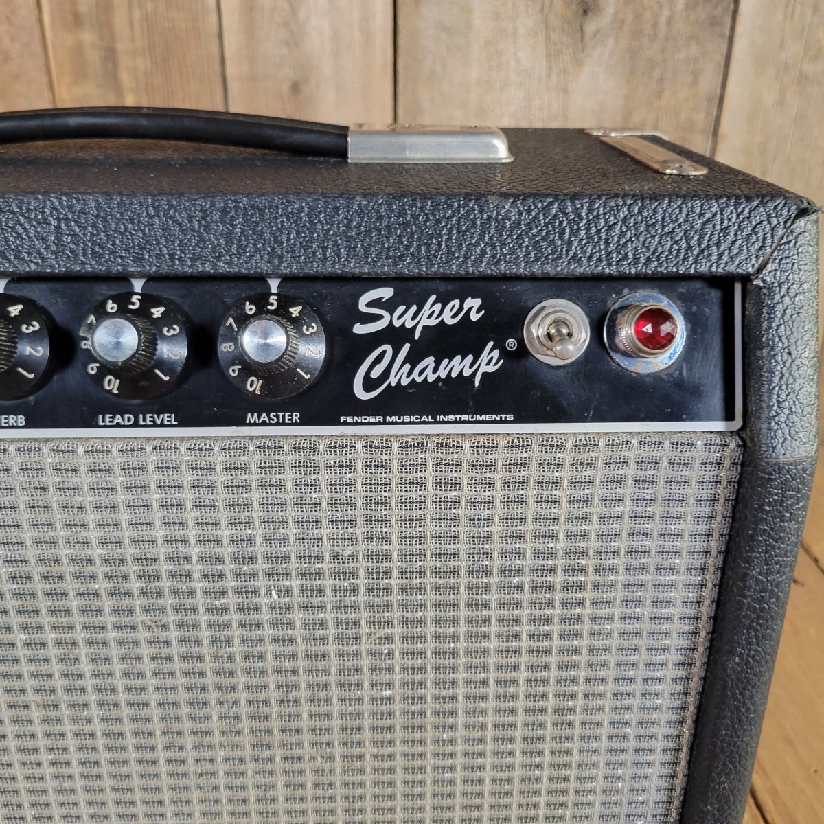 Fender 1982 Super Champ Rivera Era EV Force 10 Excellent - Mahar's Vintage Guitars