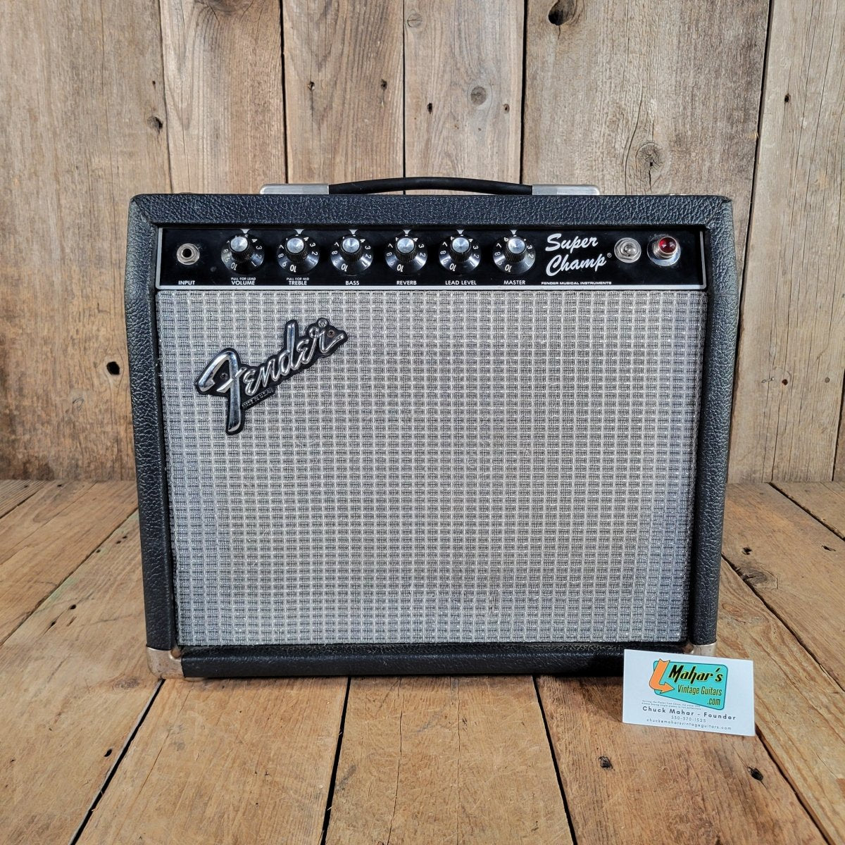 Fender 1982 Super Champ Rivera Era EV Force 10 Excellent - Mahar's Vintage Guitars