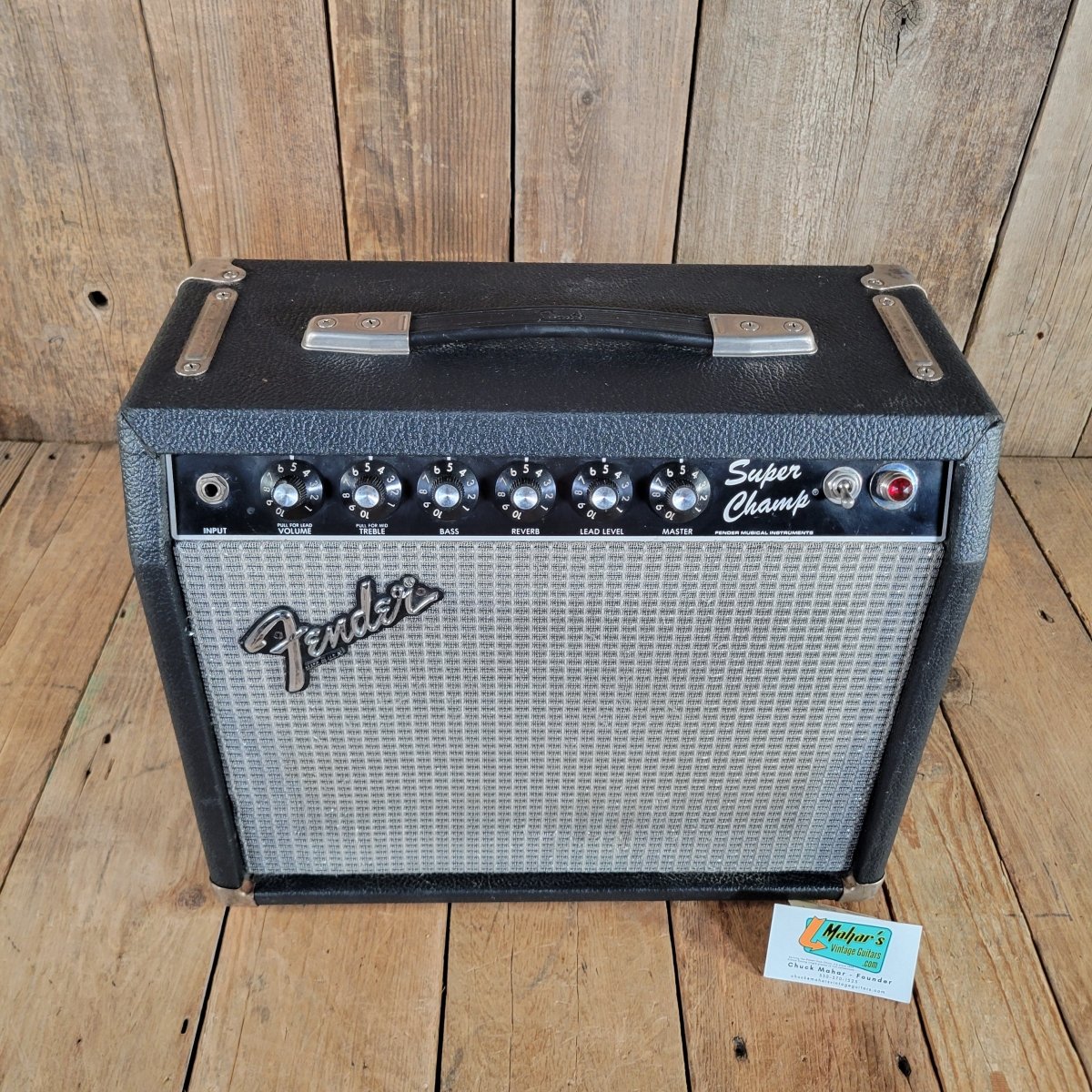 Fender 1982 Super Champ Rivera Era EV Force 10 Excellent - Mahar's Vintage Guitars
