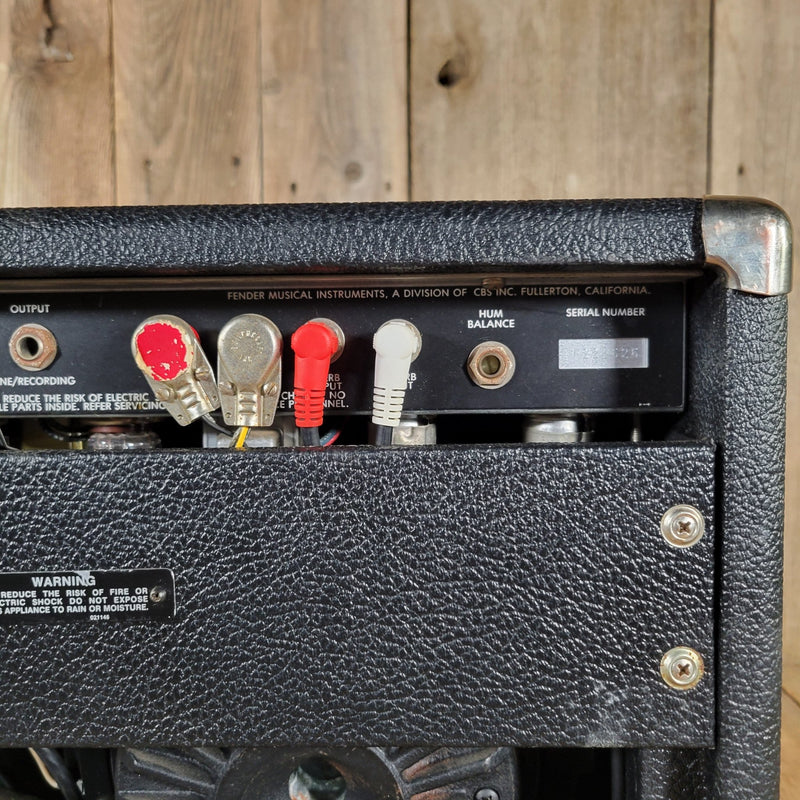 Fender 1983 Super Champ – Vintage Rivera - Era Tube Combo Amp with Reverb and EV Speaker - Mahar's Vintage Guitars