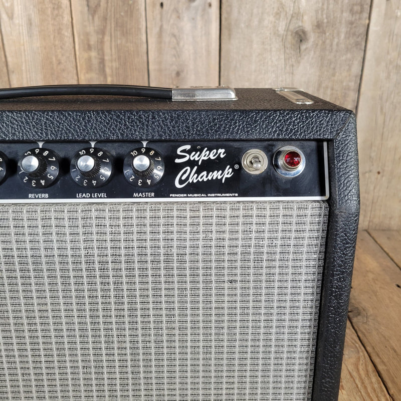 Fender 1983 Super Champ – Vintage Rivera - Era Tube Combo Amp with Reverb and EV Speaker - Mahar's Vintage Guitars