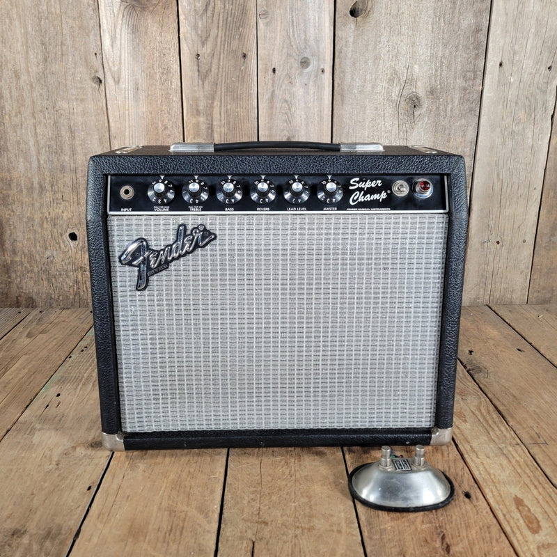 Fender 1983 Super Champ – Vintage Rivera - Era Tube Combo Amp with Reverb and EV Speaker - Mahar's Vintage Guitars
