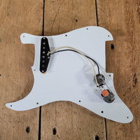 Fender 1997 Strat Loaded Pickguard White Reissue Cloth Pickup - Mahar's Vintage Guitars