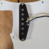 Fender 1997 Strat Loaded Pickguard White Reissue Cloth Pickup - Mahar's Vintage Guitars