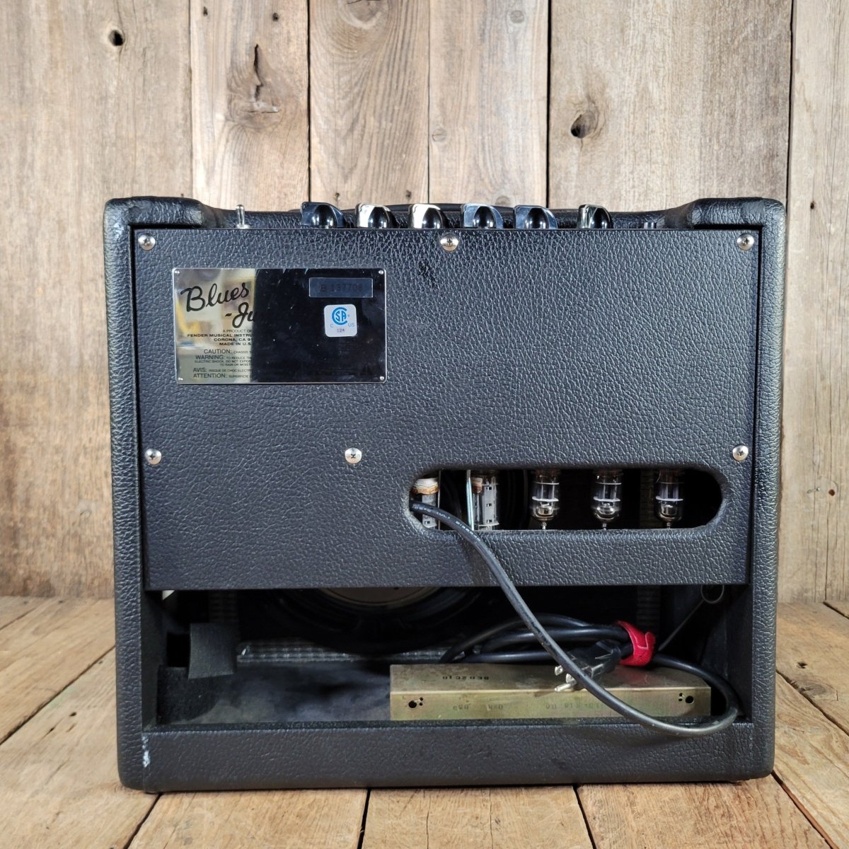 Fender 2000 Blues Junior USA 1x12 Combo F&T Cap Upgrade Excellent - Mahar's Vintage Guitars