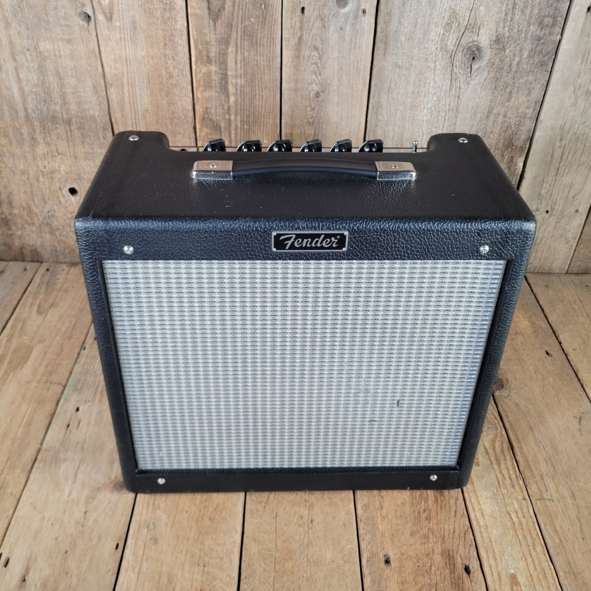 Fender 2000 Blues Junior USA 1x12 Combo F&T Cap Upgrade Excellent - Mahar's Vintage Guitars