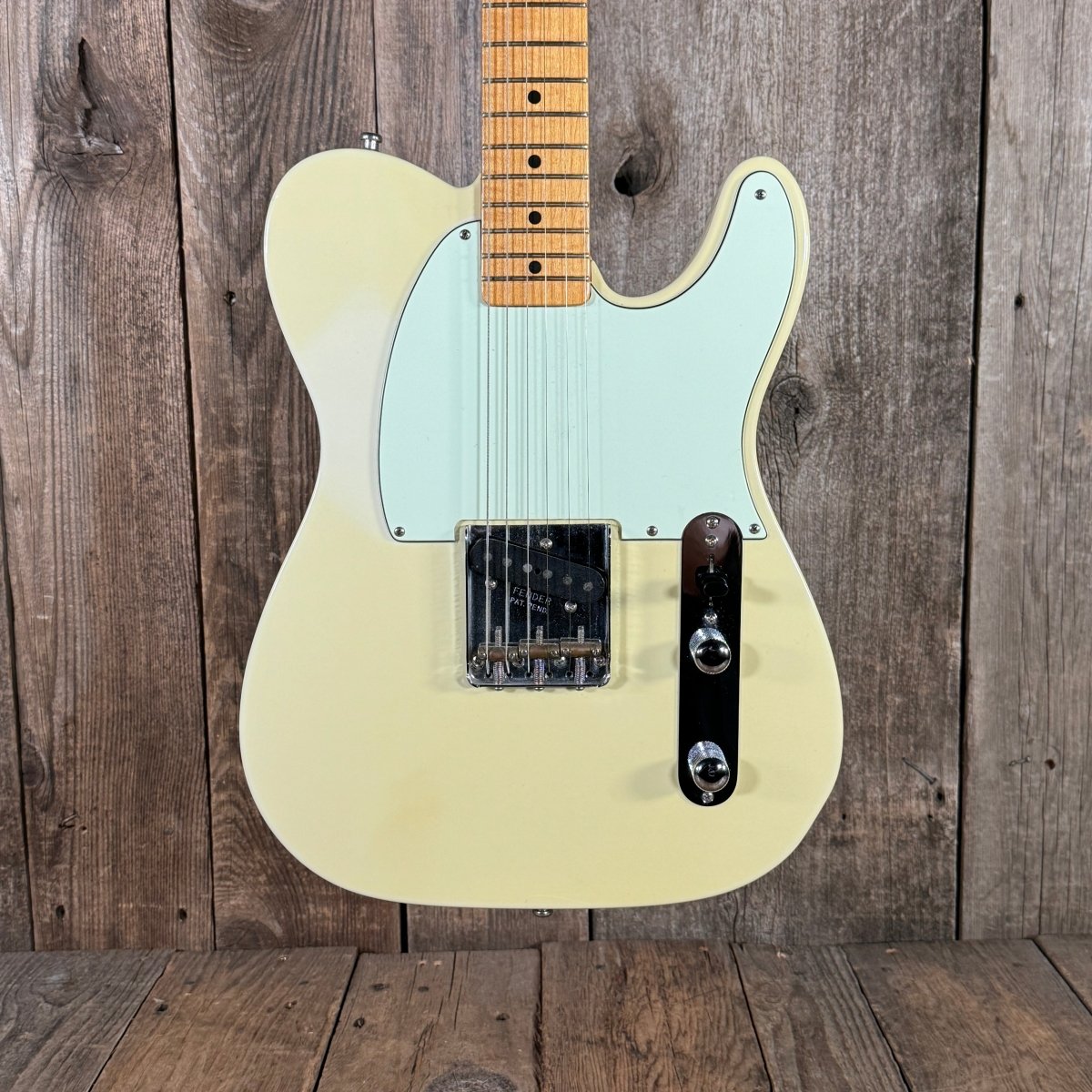 Fender 2002 Esquire "Custom" NAMM Model Olympic White Very Good - Mahar's Vintage Guitars