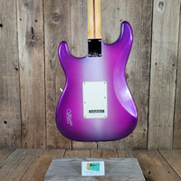 Fender 2010 Stratocaster Gene Winfield Wild Cad Purple Sparkle Hard Case Excellent - Mahar's Vintage Guitars