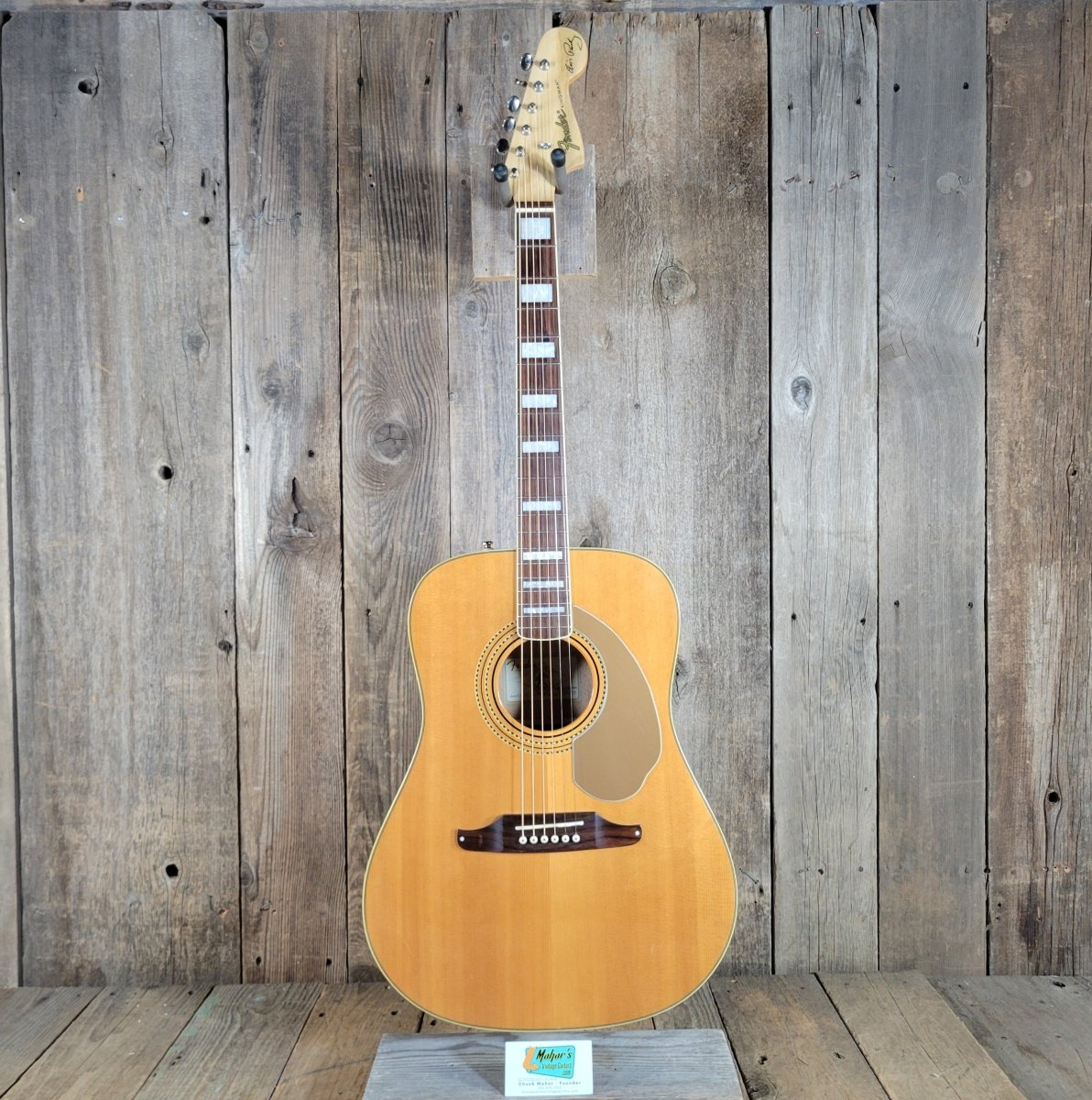 Fender 2012 Elvis Kingman Dreadnought Natural Wildwood – Mahar's