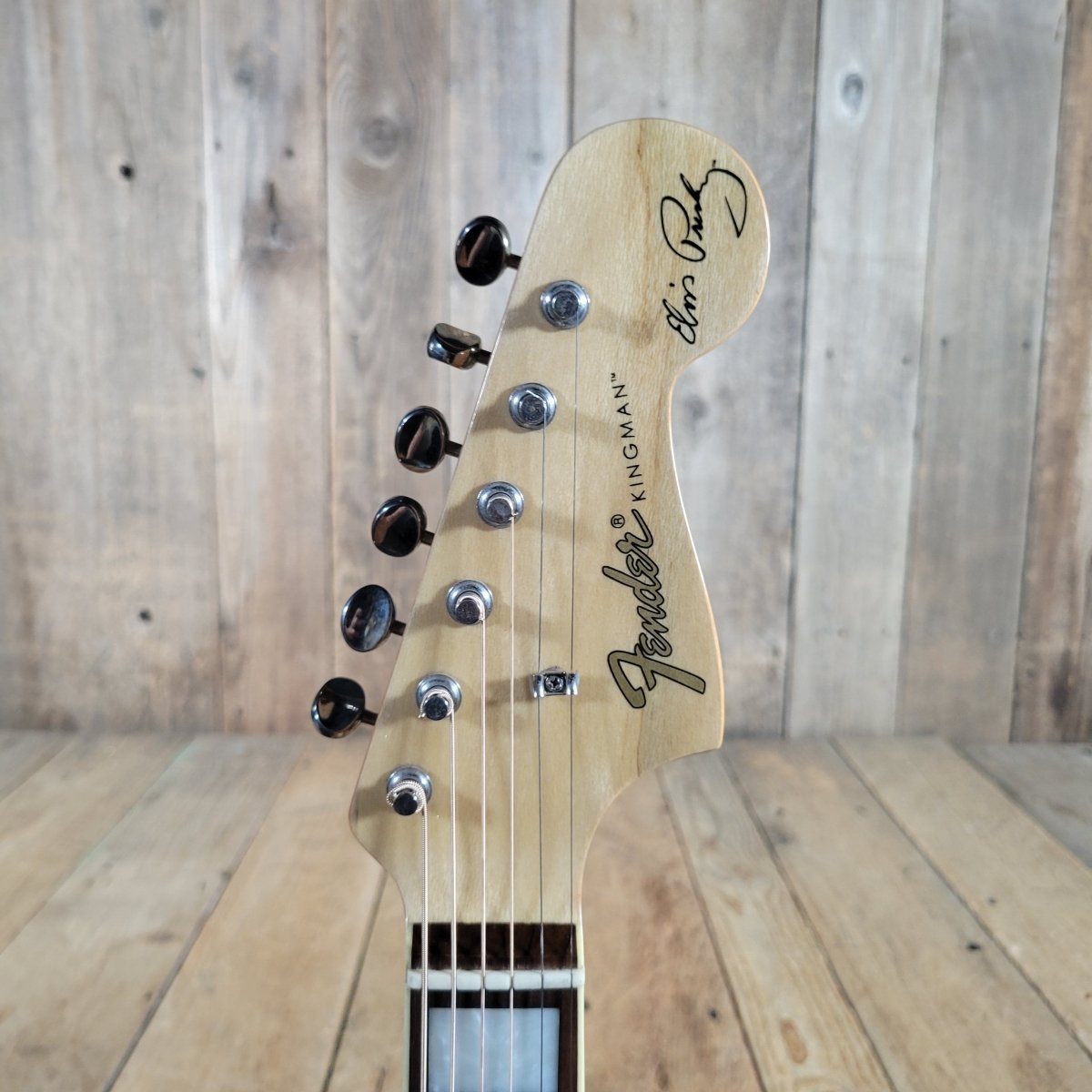 Fender 2012 Elvis Kingman Dreadnought Natural Wildwood - Mahar's Vintage Guitars