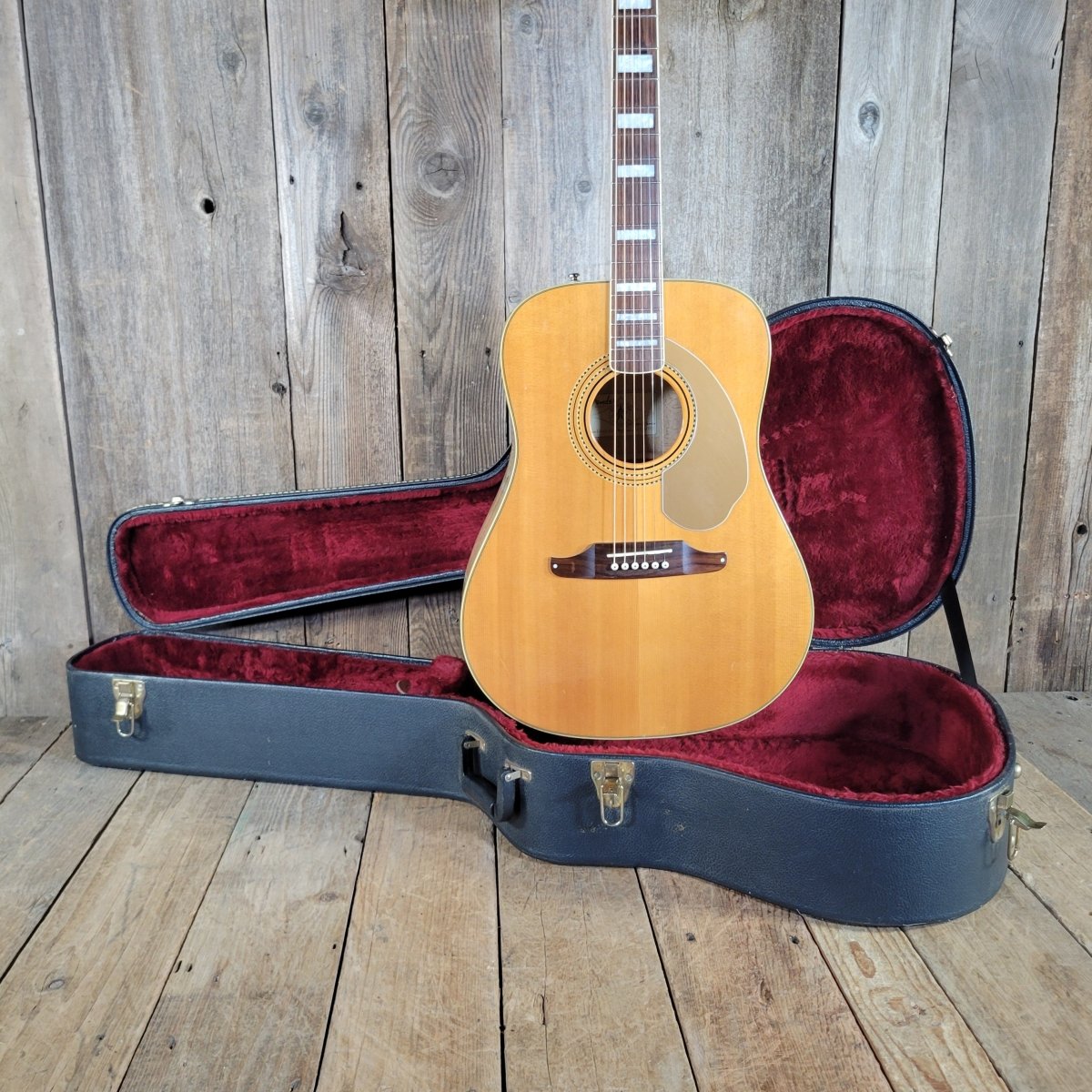 Fender 2012 Elvis Kingman Dreadnought Natural Wildwood - Mahar's Vintage Guitars