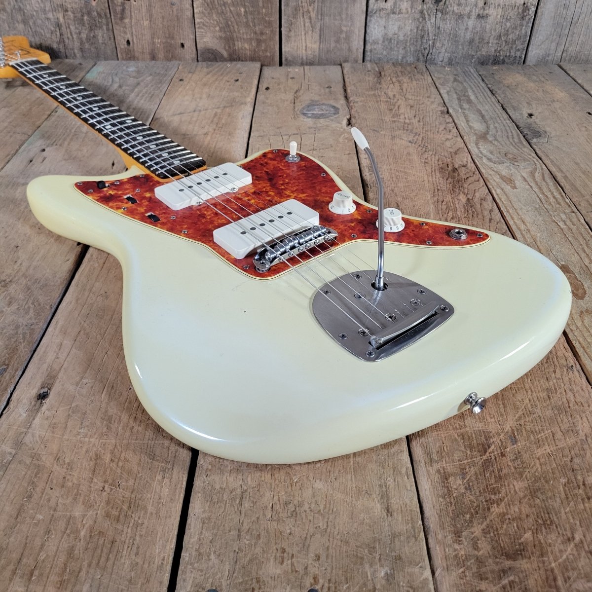 Fender 2012 Jazzmaster '62 American Vintage Reissue Novak pickups, Spitfire Tort Pickguard - Mahar's Vintage Guitars