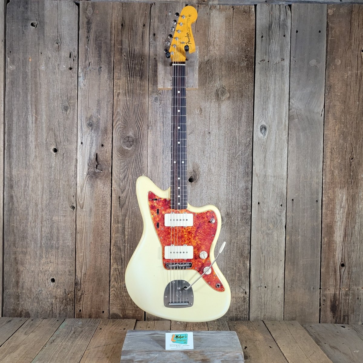 Fender 2012 Jazzmaster '62 American Vintage Reissue Novak pickups, Spitfire Tort Pickguard - Mahar's Vintage Guitars