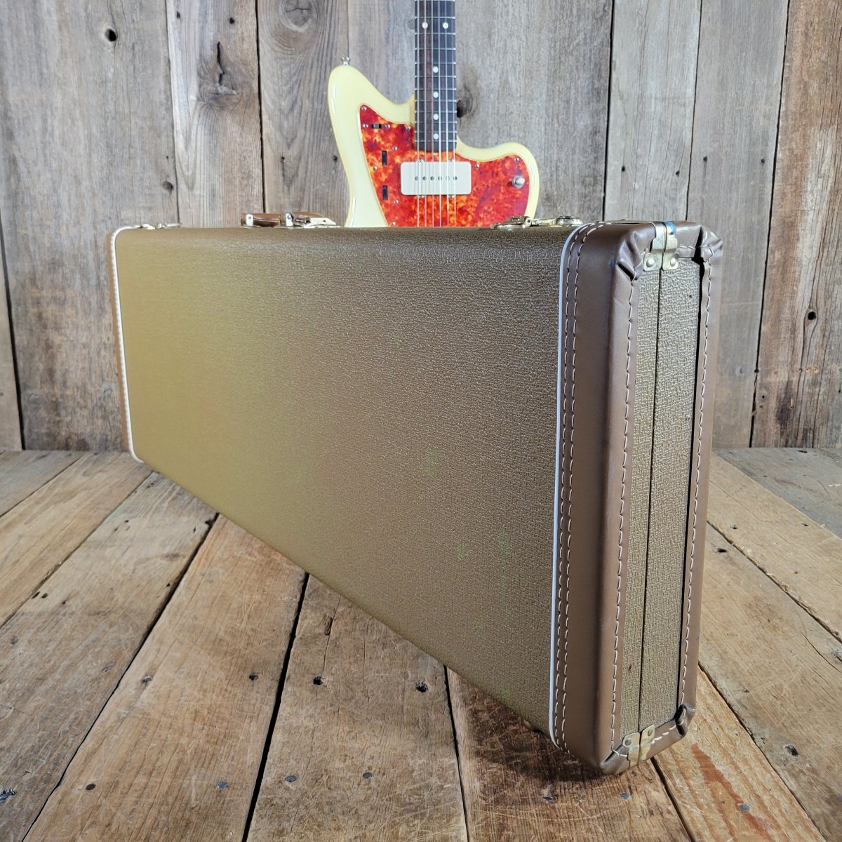 Fender 2012 Jazzmaster '62 American Vintage Reissue Novak pickups, Spitfire Tort Pickguard - Mahar's Vintage Guitars