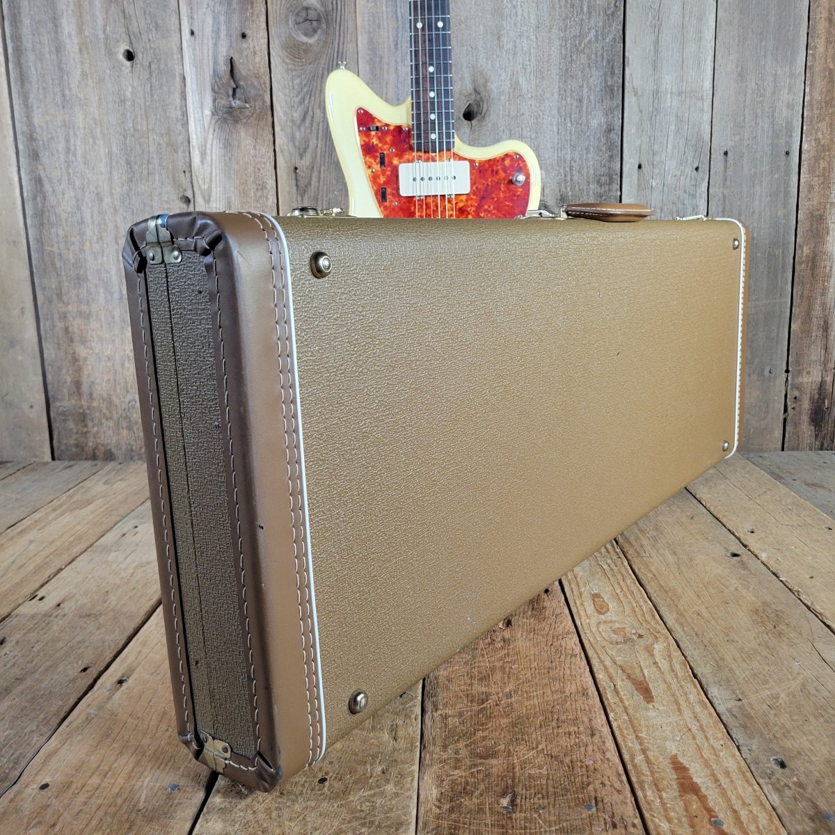 Fender 2012 Jazzmaster '62 American Vintage Reissue Novak pickups, Spitfire Tort Pickguard - Mahar's Vintage Guitars