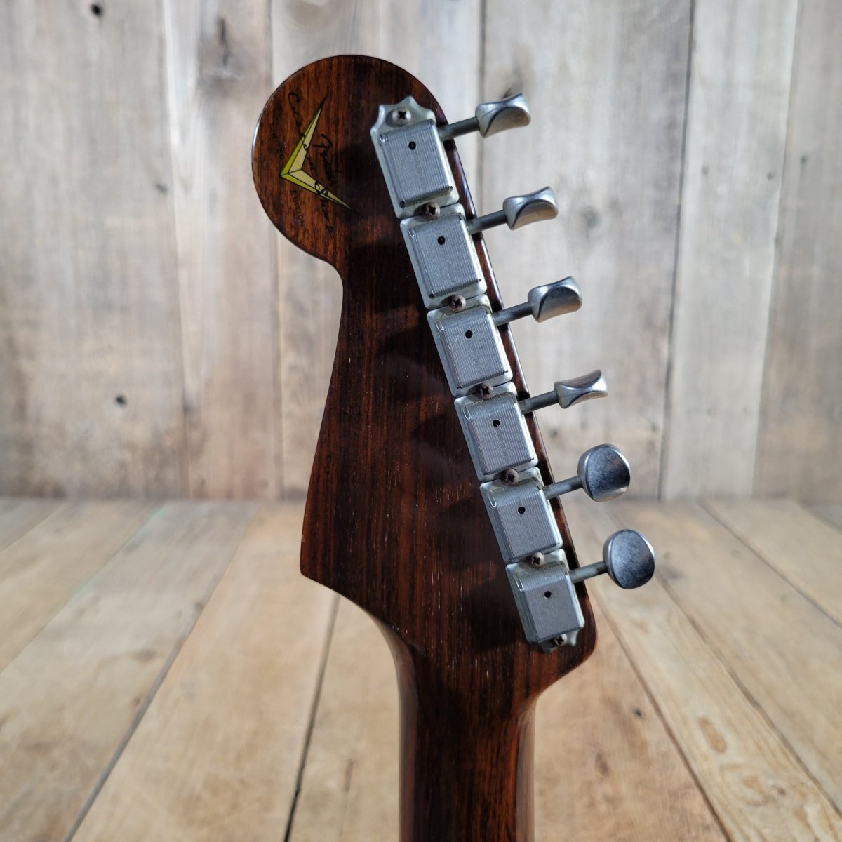 Fender 2016 50s Strat LTD Journeyman Relic RW Neck Sunburst Near Mint - Mahar's Vintage Guitars