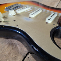 Fender 2016 50s Strat LTD Journeyman Relic RW Neck Sunburst Near Mint - Mahar's Vintage Guitars