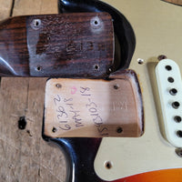 Fender 2016 50s Strat LTD Journeyman Relic RW Neck Sunburst Near Mint - Mahar's Vintage Guitars