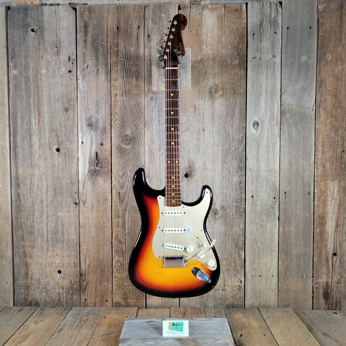 Fender 2016 50s Strat LTD Journeyman Relic RW Neck Sunburst Near Mint - Mahar's Vintage Guitars