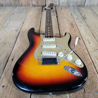 Fender 2016 50s Strat LTD Journeyman Relic RW Neck Sunburst Near Mint - Mahar's Vintage Guitars