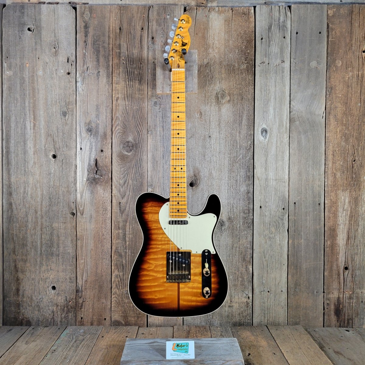 Fender 2017 Merle Haggard Tuff Dog Telecaster Sunburst Near Mint - Mahar's Vintage Guitars