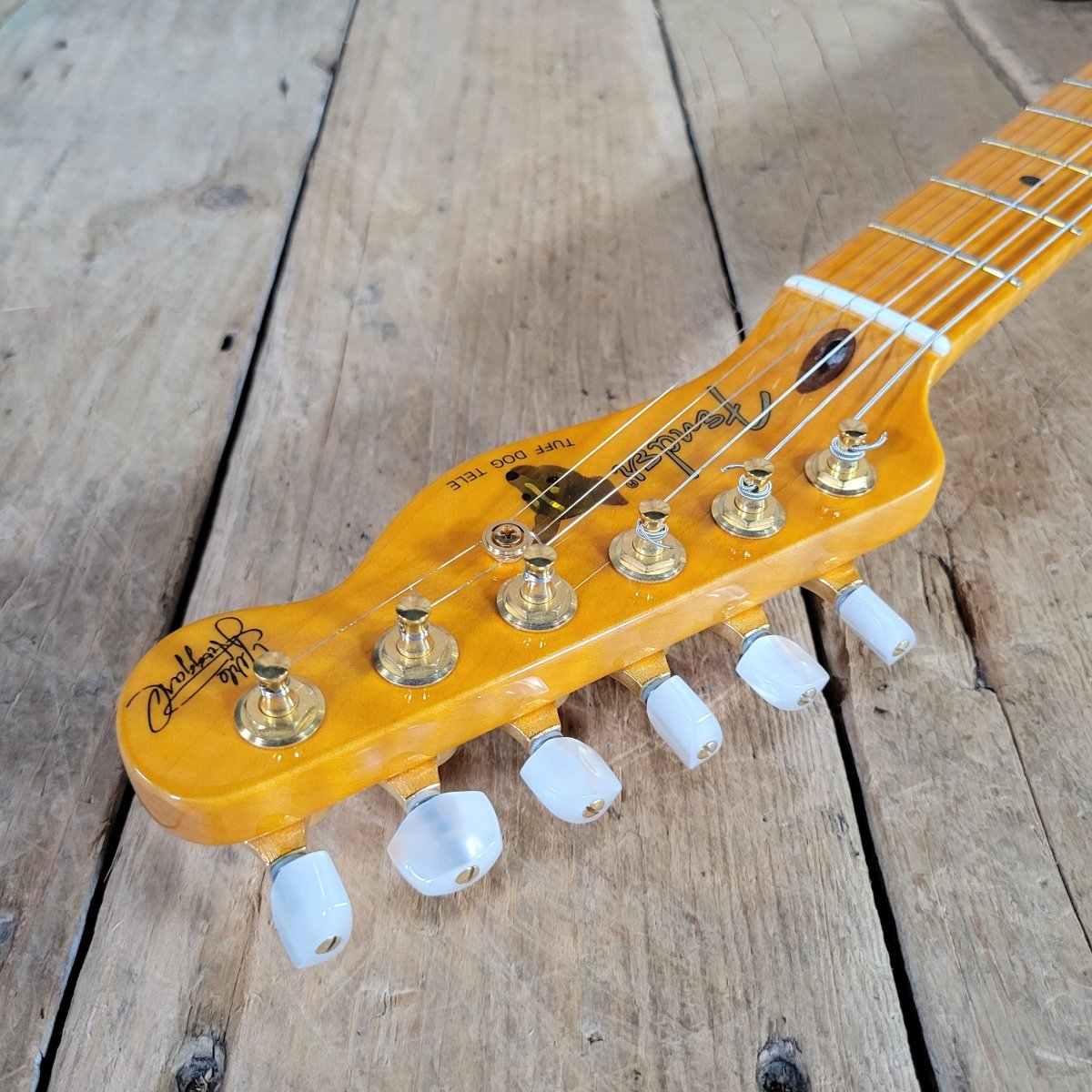Fender 2017 Merle Haggard Tuff Dog Telecaster Sunburst Near Mint - Mahar's Vintage Guitars