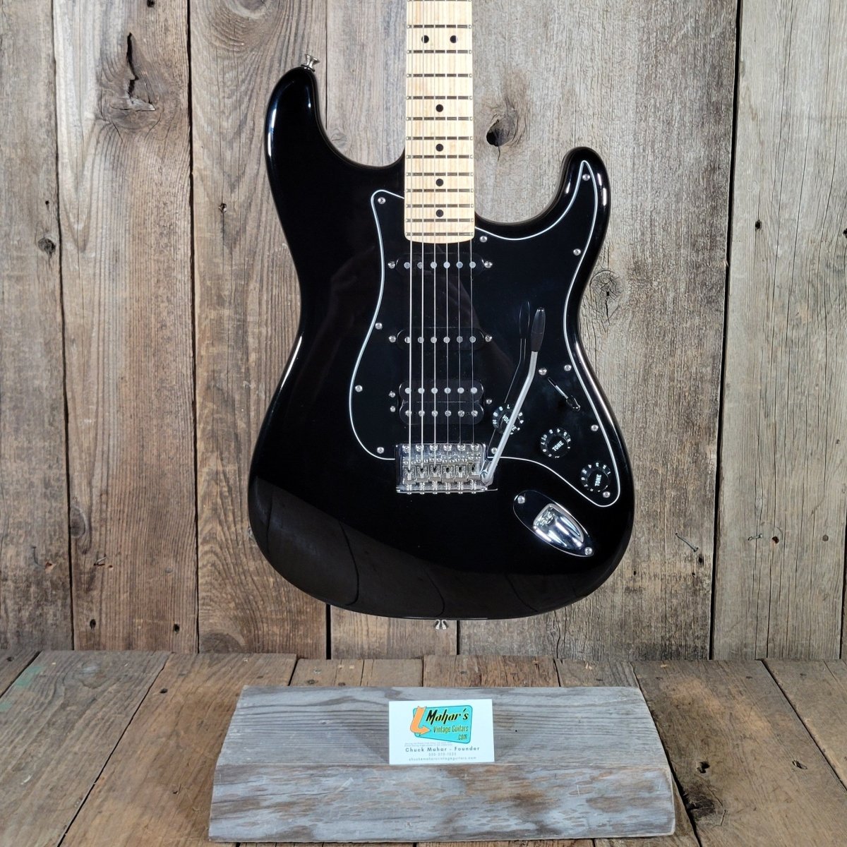Fender 2018 American Performer Stratocaster HSS Black Excellent - Mahar's Vintage Guitars