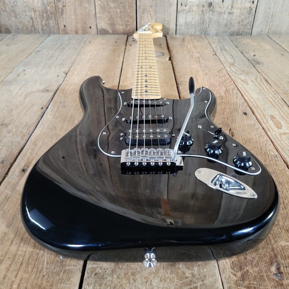 Fender 2018 American Performer Stratocaster HSS Black Excellent - Mahar's Vintage Guitars