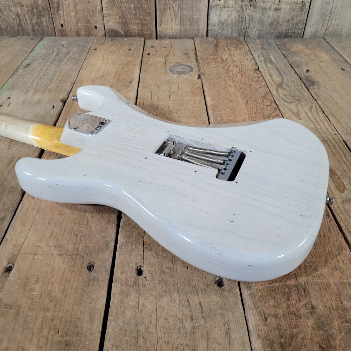 Fender 2018 Custom Shop Postmodern Stratocaster Journeyman Relic Blonde - Mahar's Vintage Guitars