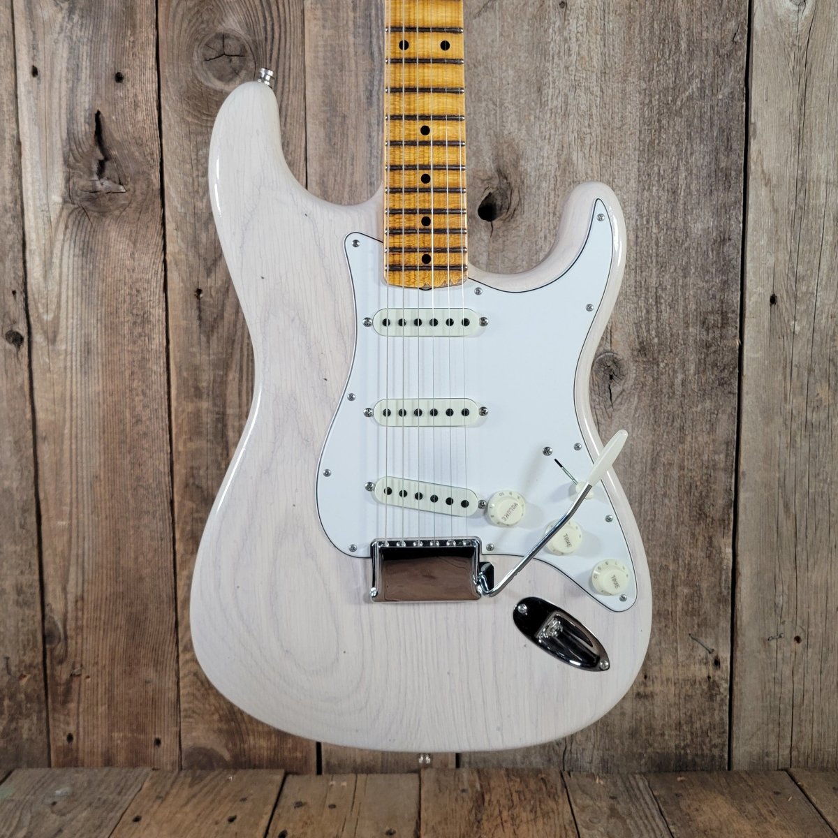 Fender 2018 Custom Shop Postmodern Stratocaster Journeyman Relic Blonde - Mahar's Vintage Guitars