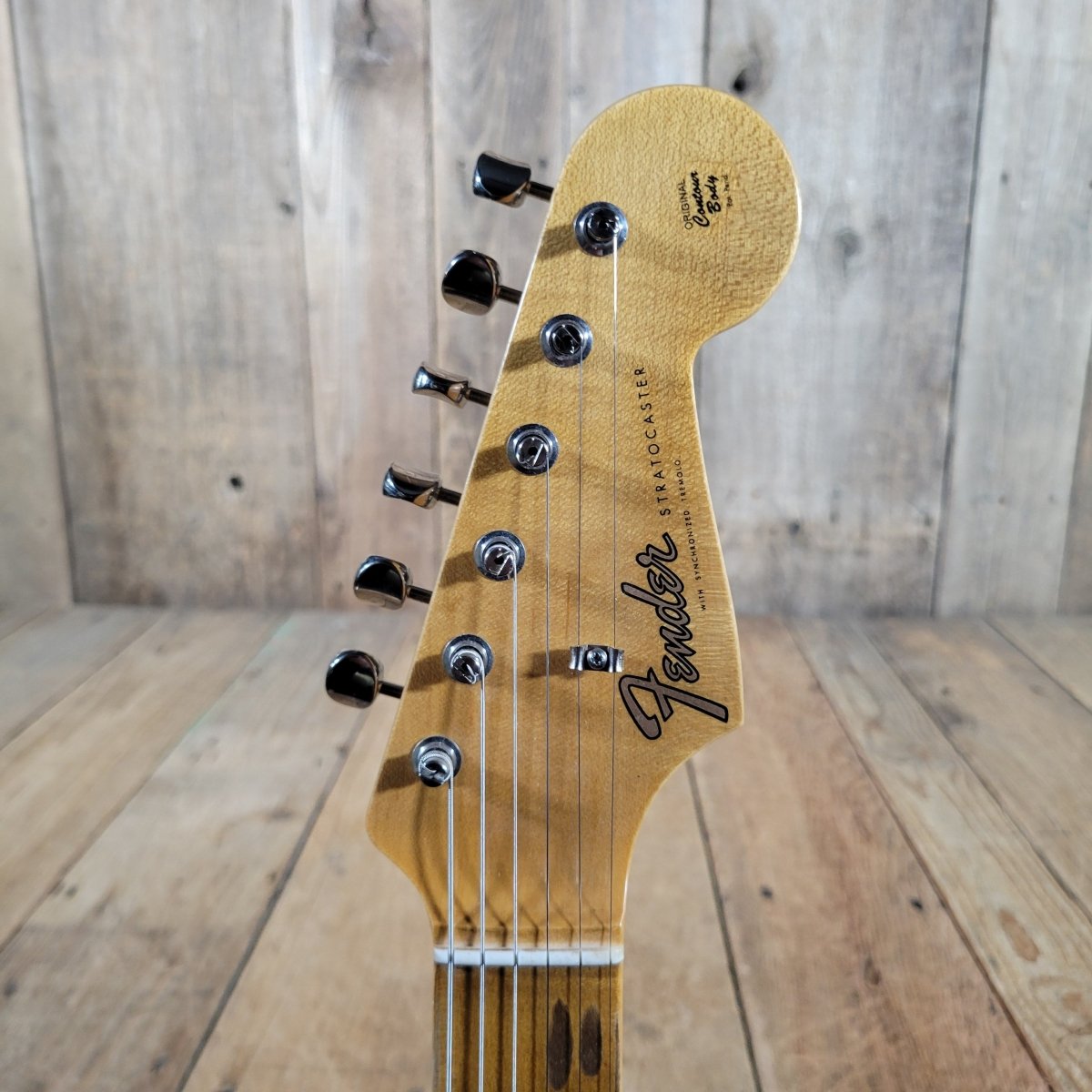 Fender 2018 Custom Shop Postmodern Stratocaster Journeyman Relic Blonde - Mahar's Vintage Guitars