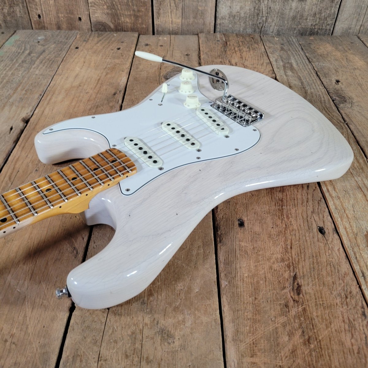 Fender 2018 Custom Shop Postmodern Stratocaster Journeyman Relic Blonde - Mahar's Vintage Guitars