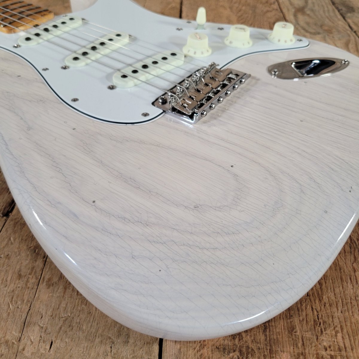 Fender 2018 Custom Shop Postmodern Stratocaster Journeyman Relic Blonde - Mahar's Vintage Guitars