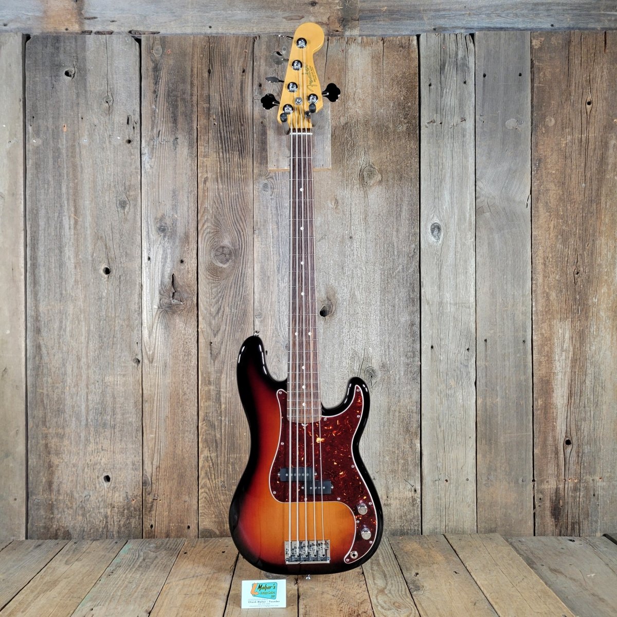 Fender 2021 P Bass V American Professional II 5 String Bass - Mahar's Vintage Guitars