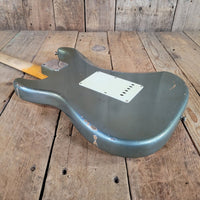 Fender 2022 1964 Strat Relic Ice Blue Metallic Apprentice Excellent - Mahar's Vintage Guitars