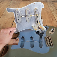 Fender 2022 1964 Strat Relic Ice Blue Metallic Apprentice Excellent - Mahar's Vintage Guitars