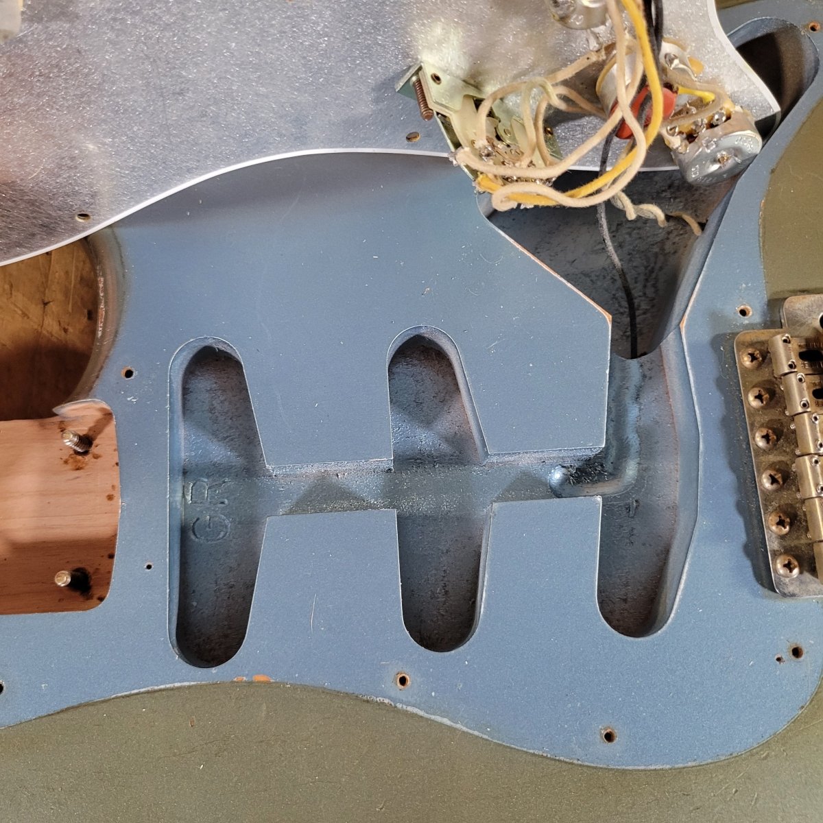 Fender 2022 1964 Strat Relic Ice Blue Metallic Apprentice Excellent - Mahar's Vintage Guitars