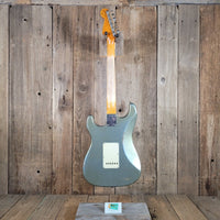 Fender 2022 1964 Strat Relic Ice Blue Metallic Apprentice Excellent - Mahar's Vintage Guitars