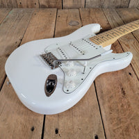 Fender 2022 Player Stratocaster MIM Olympic White w/ Gig Bag, Excellent - Mahar's Vintage Guitars
