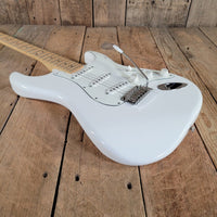 Fender 2022 Player Stratocaster MIM Olympic White w/ Gig Bag, Excellent - Mahar's Vintage Guitars