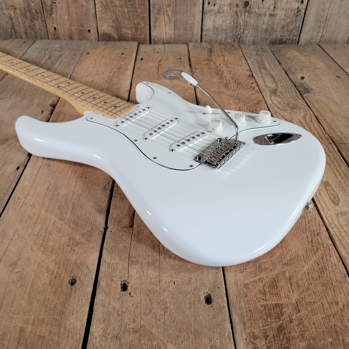 Fender 2022 Player Stratocaster MIM Olympic White w/ Gig Bag, Excellent - Mahar's Vintage Guitars