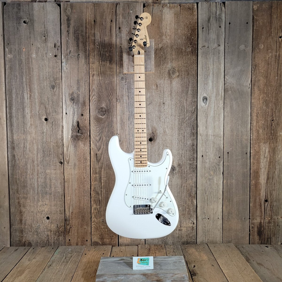 Fender 2022 Player Stratocaster MIM Olympic White w/ Gig Bag, Excellent - Mahar's Vintage Guitars