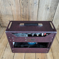 Fender 2024 '65 Handwired Princeton Reverb Limited Edition Wine Red, Excellent - Mahar's Vintage Guitars