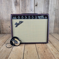 Fender 2024 '65 Handwired Princeton Reverb Limited Edition Wine Red, Excellent - Mahar's Vintage Guitars