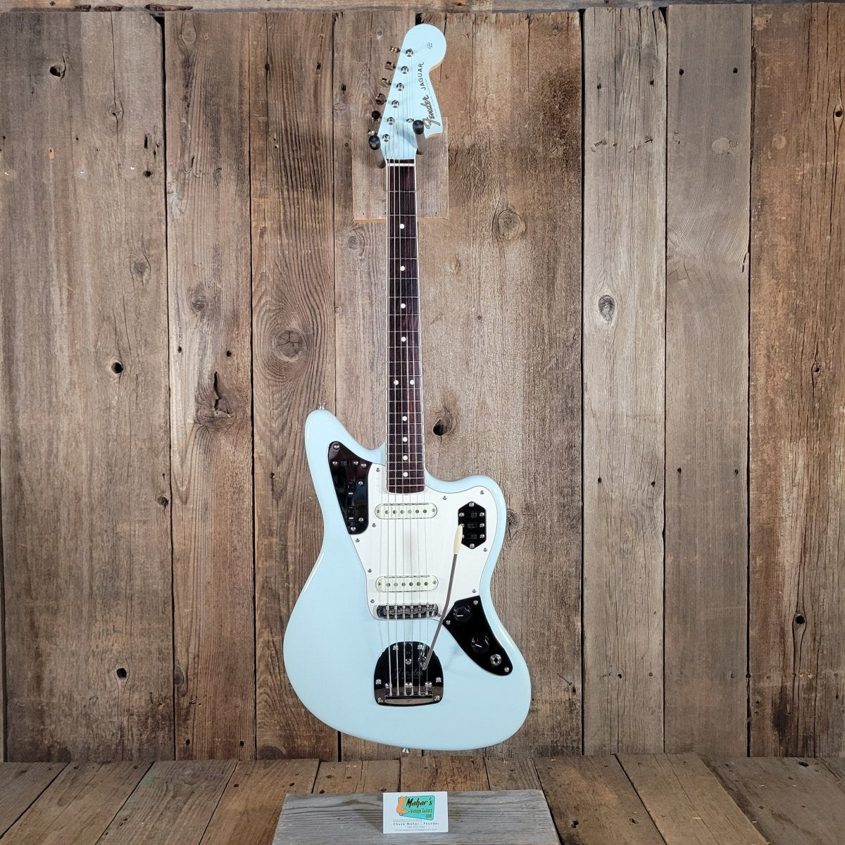 Fender 2024 Jaguar FSR Traditional II 60s Sonic Blue Excellent - Mahar's Vintage Guitars